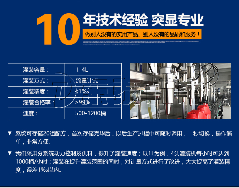 全自動潤滑油灌裝機(jī)