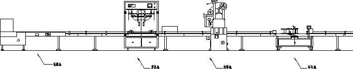 食用油灌裝生產(chǎn)線